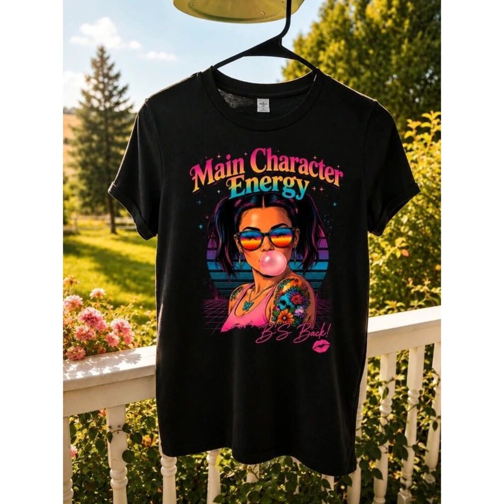 Main Character energy T shirt